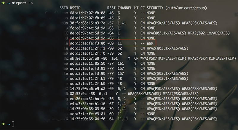 Wifi-list